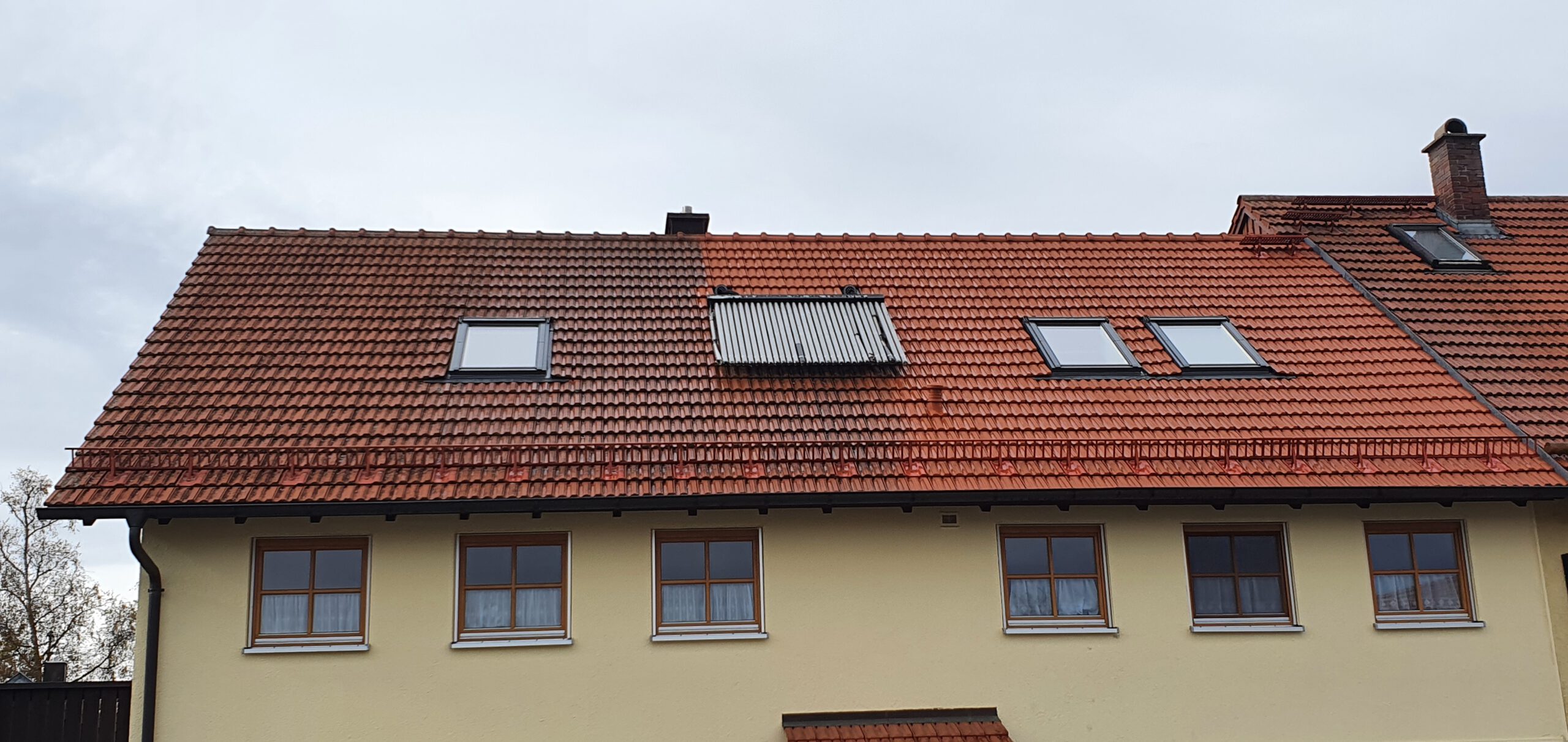 Dachreinigung und Dachbeschichtung